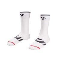 2019 Bontrager Velocis 5 inch Cycling Sock in White