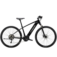 2019 Trek Dual Sport + Mens Hybrid E-Bike in Black