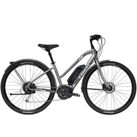2019 Trek Verve + Low-Step Womens Hybrid E-bike in Grey