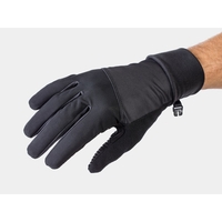 2020 Bontrager Circuit Wind Long Finger Cycling Gloves in Black