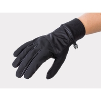 2020 Bontrager Circuit Wind Womens Cycling Long Finger Glove in Black