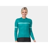 2020 Bontrager Circuit Womens Long Sleeve Cycling Jersey in Green