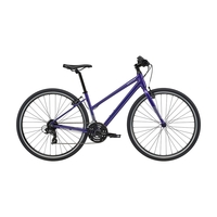 2020 Cannondale Quick 6 Remixte Womens Hybrid Bike in Purple