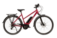 2020 Raleigh Motus Open Frame Electric Hybrid Bike Red