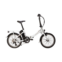 2020 Raleigh StowEway Folding Electric Bike White