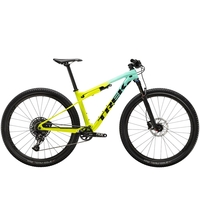 2020 Trek Supercaliber 9.7 NX Carbon FS Mountain Bike in Green/Volt