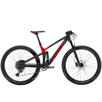 2020 Trek Top Fuel 8 NX Full Suspension Mountain Bike in Black/Vip Red