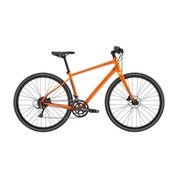 2021 Cannondale Quick Disc 2 Hybrid Bike in Orange
