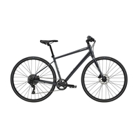 2021 Cannondale Quick Disc 4 Hybrid Bike in Grey