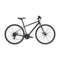 2021 Cannondale Quick Disc 5 Womens Hybrid Bike in Grey