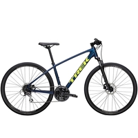 2021 Trek Dual Sport 2 Mens Hybrid Bike in Mulsanne Blue