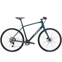 2021 Trek FX Sport Carbon 4 Hybrid Bike in Dark Aquatic