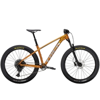 2021 Trek Roscoe 7 Hardtail mountain Bike in Orange/Metallic Grey
