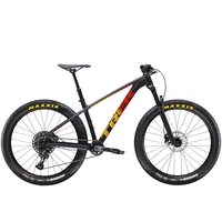 2021 Trek Roscoe 8 Hardtail mountain Bike in Matte Black/Red/Marigold