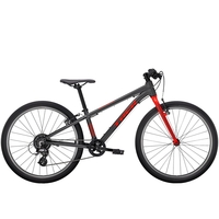 2021 Trek Wahoo 24 Inch in Lithium Grey and Red
