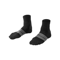 Bontrager Velocis Quarter Cycling Sock in Black
