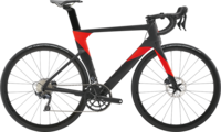 Cannondale SystemSix Ultegra 2019 Aero Road Bike Black/Acid Red