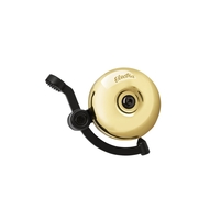 Electra Domed Linear Polished Brass Bell in Gold