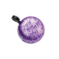 Electra Domed Ringer XOXO Bell in Purple