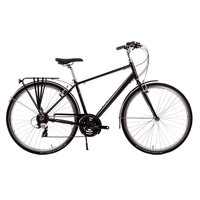 Raleigh Pioneer 2 Crossbar 2019 Hybrid Bike Black