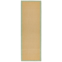 Beige Runner Rug - 68 x 240 cm - Sisal