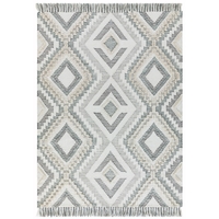 Carlton Indoor/Outdoor Textured Grey Rug - 200x290cm