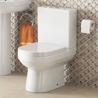 Dee Close Coupled Toilet and Seat