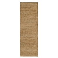 Natural Jute Runner Rug -66x200cm - Soumak