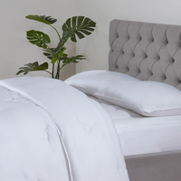 10.5 Tog Hotel Collection Lyocell Double Duvet,  White