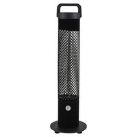 1200 Watt Free Standing Outdoor Radiant Heater,  Black