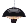 1500 Watt LED Pendant Halogen Element Patio Heater,  Black