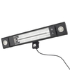 1800 Watt Rectangle Outdoor Wall Radiant Heater with 2 LED Lights,  Black