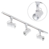 1m Track Kit with 3 Marne Heads and Integrated LED - White
