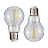 2 Pack of 6W LED Vintage Style ES E27 Classic Light Bulb,  Natural White