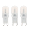 3 Pack of 2 Watt G9 LED Capsule Lamps 4000K,  Cool White