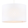30cm Laser Cut Easyfit Shade,  White