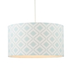 40cm Diamond Easyfit Shade,  Minty Blue