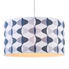 40cm Wave Easyfit Shade,  Grey