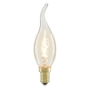 40W SES E14 Bent Tip Vintage Filament Candle Bulb,  Clear