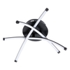 Aalto Cross Arms LED Flush Ceiling Light,  Satin Black