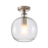 Alfie Bobble Glass Flush Ceiling Light,  Clear
