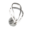 Alvar Overlapped Petals LED Wall Light,  Chrome
