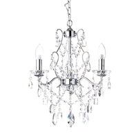 Annalee 3 Light Chandelier,  Chrome