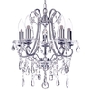 Annalee 5 Light Small Chandelier,  Chrome