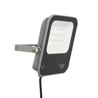Aster LED 50 Watt Outdoor Solar Flood Light,  Grey