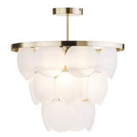 Avanti Chandelier,  Brass