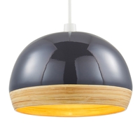 Bamboo Dome Easyfit Shade,  Grey