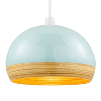 Bamboo Dome Easyfit Shade,  Minty Blue