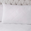Bamboo Pillow Protector Pair,  White