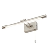 Barrio Bathroom Picture Wall Light,  Satin Nickel